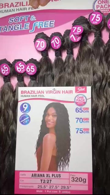 Video de Cabelo ARIANA XL PLUS _ T2/27