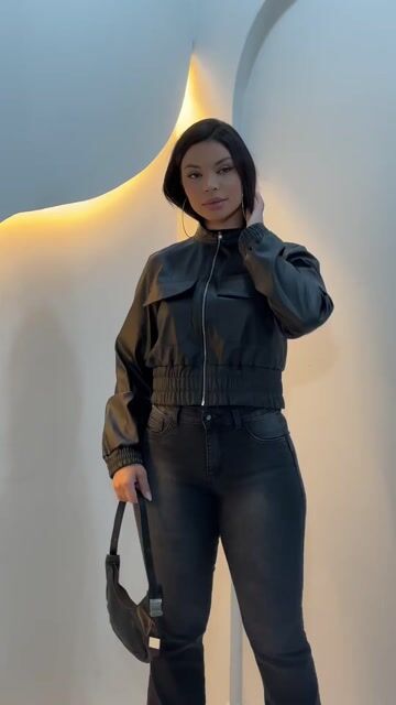 Vídeo de Jaqueta Rayane Couro