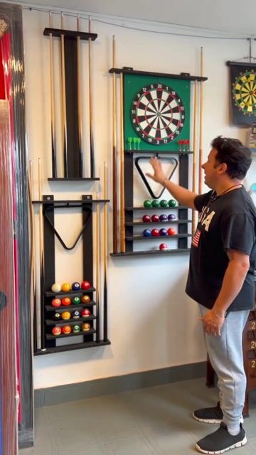 Video de Taquera De Pool Deluxe Con Juego De Dardo Incluido De Regalo