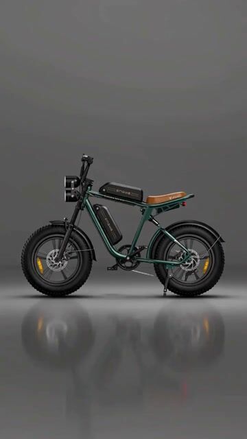 Video de ENGWE M20 Dual Battery — E-Bike Fat 750W com 2 Baterias e Autonomia até 120 km - Cor Verde