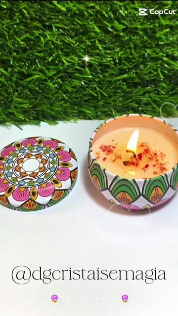 Video de Vela Aromatica Mandalas na Lata