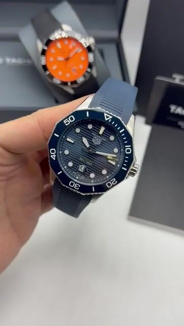 Video de TAG Heuer Aquaracer 43mm - AÇO/MOSTRADOR AZUL - SILICONE