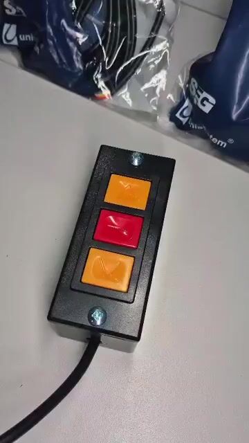 Vídeo de Botoeira Botão para Motor de Porta de Aço Porta de Enrolar Automática