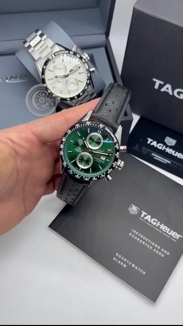 Vídeo de Carrera Relógio Premium Verde Masculino | CIA IMPORTADOS