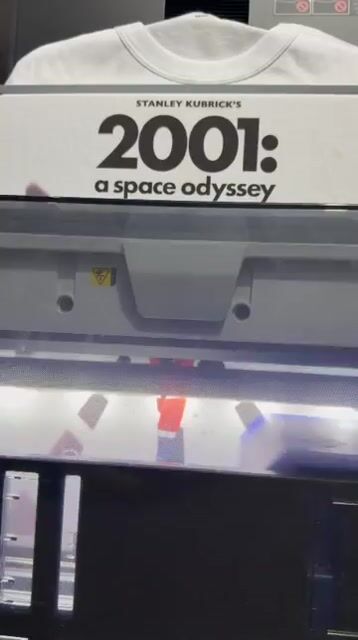 Video de Remera 2001 A Space Odyssey Stanley Kubrick