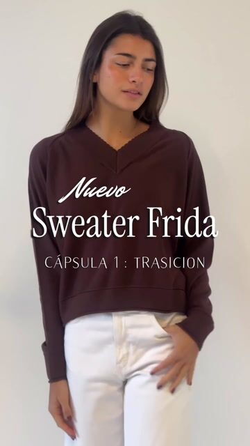 Video de Sweater Frida Chocolate