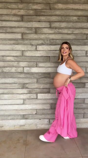 Vídeo de Camisa Gestante de Linho Emma Rosa