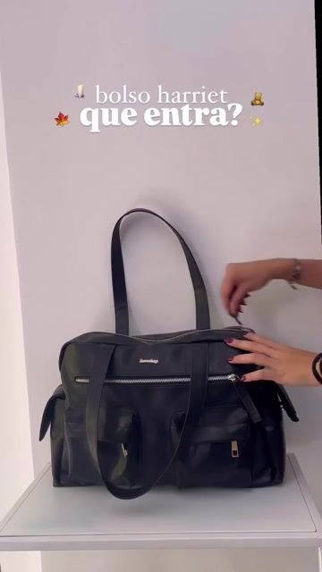 Video de Bolso Harriet Negro (se entrega a partir del 10/07)