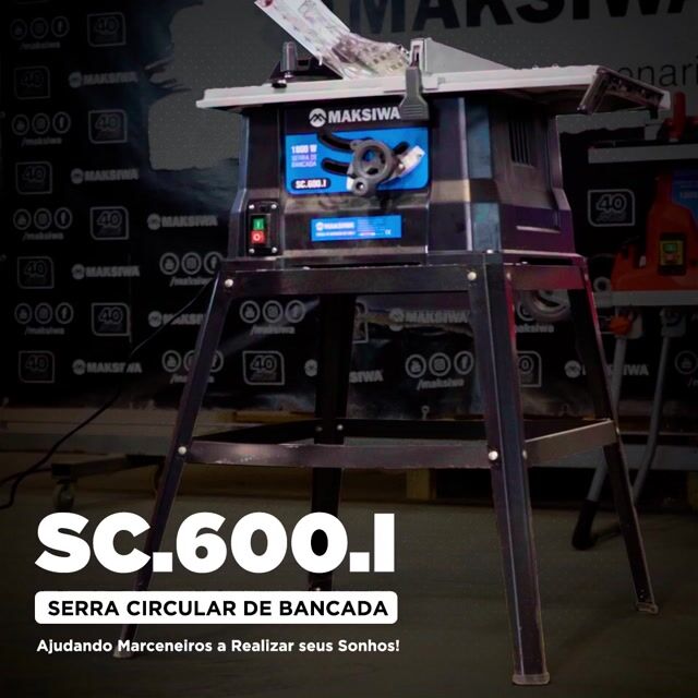 Vídeo de Maksiwa Store, Líder em Máquinas para Marcenaria