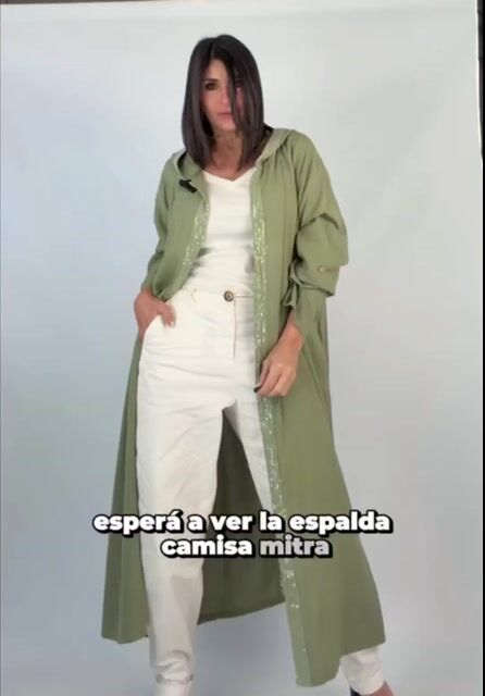 Video de Camisaco Mitra lino