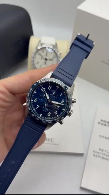 Video de IWC Pilot Chronograph 42mm - AÇO/MOSTRADOR AZUL - SILICONE