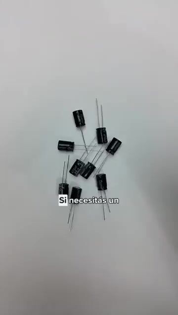 Video de Pack X10 Unidades - Capacitor Electrolítico 470uf 25v 8x12mm
