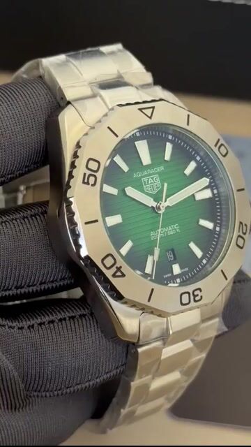 Video de TAG Heuer Aquaracer 44mm - AÇO/MOSTRADOR VERDE
