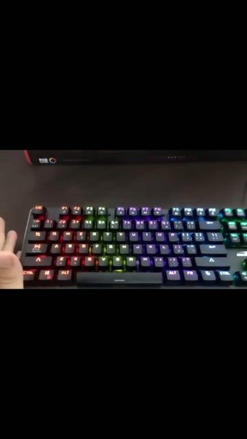 Video de TECLADO SENTEY GS-510 FSPRO MECANICO RGB DOBLE INYECCION USB CABLE 1.9M DOBLE INYECCION KEYS SWITCHES RED