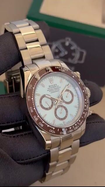 Video de Daytona 40mm - AÇO/MOSTRADOR TIFFANY