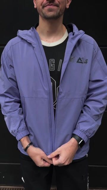 Video de Campera Peak Woven Jacket Wiggins Purple Hombre