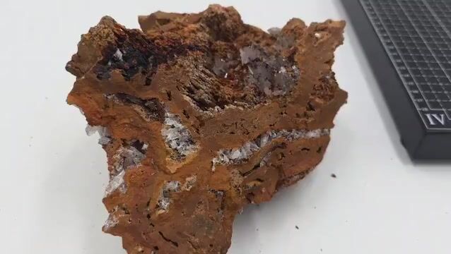 Video de Hemimorfita en Matriz de Limonita | Pieza Única 3.47 kg