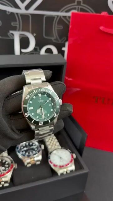 Video de Tudor Pelagos - 41mm - Mostrador Verde/Bezel verde