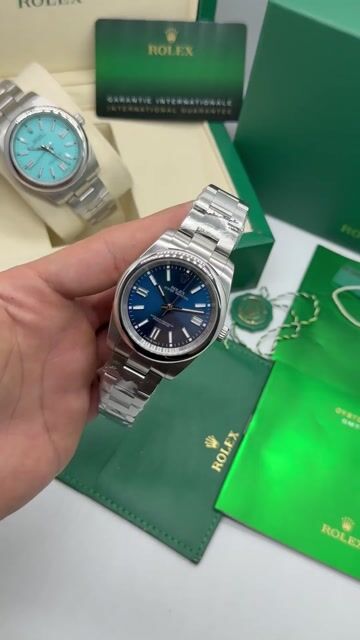 Vídeo de Oyster Perpetual Relógio Premium Azul Profundo Masculino | CIA IMPORTADOS