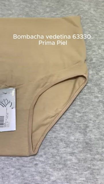 Video de VEDETINA CON FAJA ALTA DOBLE ALGODON Y LYCRA (63330)
