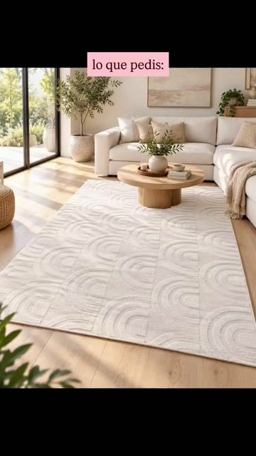 Video de Alfombra Viral Nordica Beige Arcos - 180 cm x 120 cm