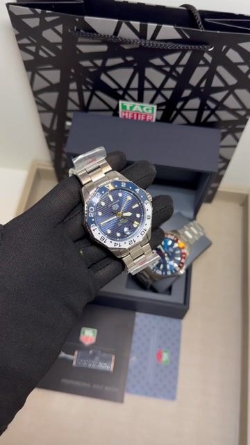 Video de TAG Heuer Aquaracer 43mm - AÇO/MOSTRADOR AZUL