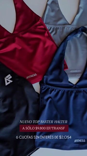 Video de Top BAXTER Halter PREMIUM
