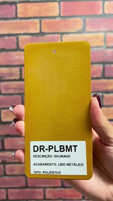 Vídeo de TINTA PÓ PARA PINTURA ELETROSTÁTICA - DOURADO METÁLICO POLIÉSTER LISO BRILHANTE CAIXA 20KG