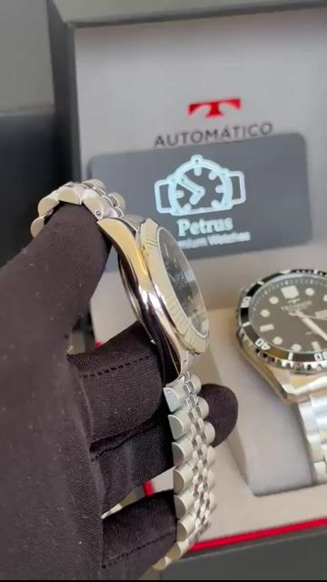 Video de Technos Riviera 8205PU/1P 38mm - AÇO/MOSTRADOR PRETO