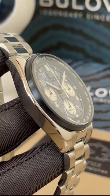 Video de Bulova Lunar Pilot Timascus x Budii Limited Edition 5500pcs 43mm - AÇO/MOSTRADOR TIMASCUS