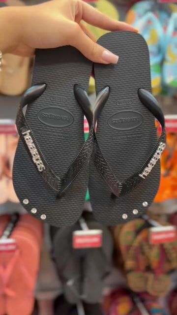 Vídeo de Havaianas Personalizadas com Strass no Solado