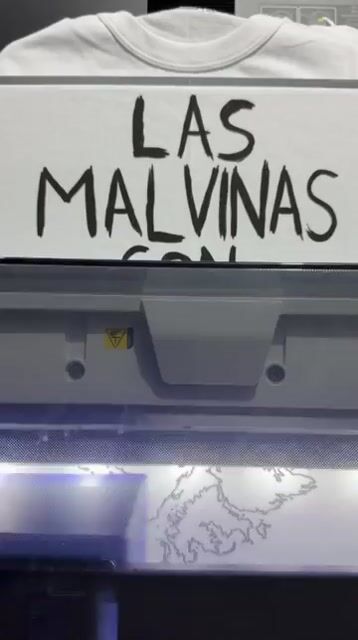 Video de Remera Las Malvinas Son Argentinas + Islas