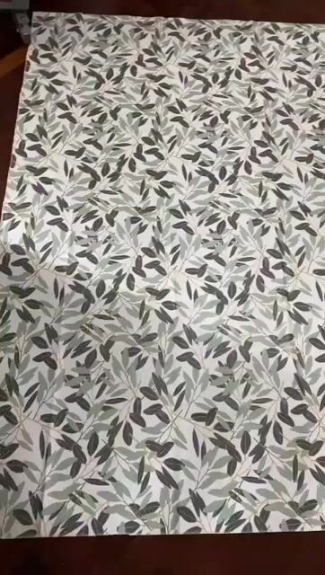 Video de Mantel impermeable vinílico simil lino — 180 x 180 — Mesa cuadrada