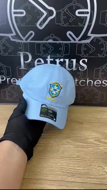 Video de Boné Brasil azul claro