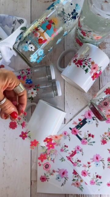 Video de Estampas de flores en DTF UV