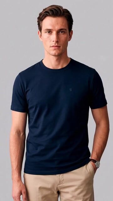 Vídeo de Camiseta Algodão Pima