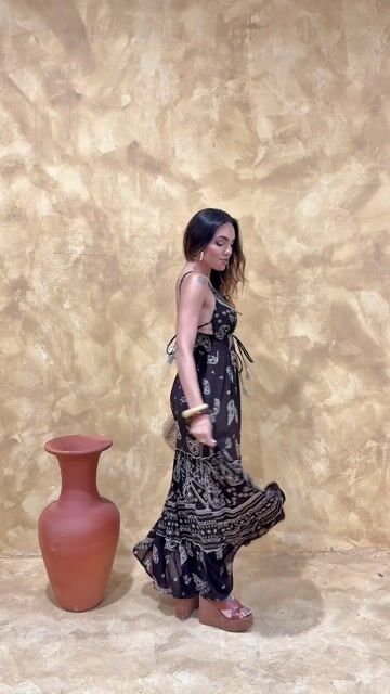 Video de Vestido longo prisley Cod:25123