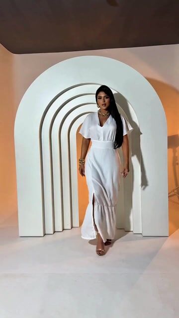 Vídeo de Vestido Magnólia Duna Linho