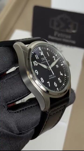 Video de IWC Pilot Mark XX 41mm - AÇO/MOSTRADOR PRETO - COURO