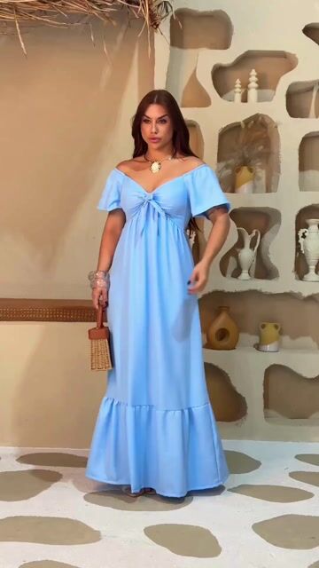 Vídeo de Vestido Vani Duna Linho