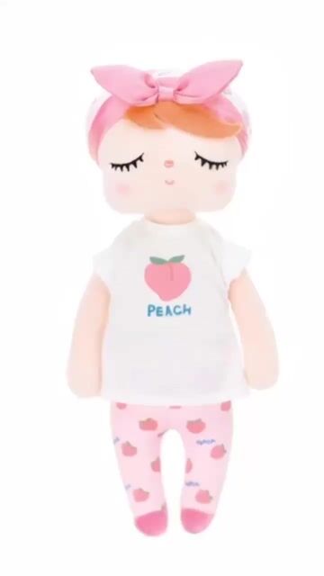 Video de METOO - BONECA ANGELA 35CM FRUTA - PÊSSEGO