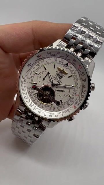 Video de Breitling Navitimer Tourbillon 42mm - AÇO/MOSTRADOR BRANCO