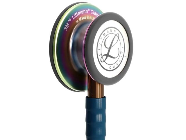 Vídeo de Estetoscópio 3M Littmann® Classic III 5807 Azul Caribe Rainbow