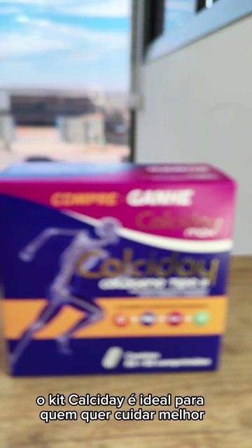 Vídeo de Kit Calciday - Cálcio MDK + Colágeno Tipo II - 120comp.