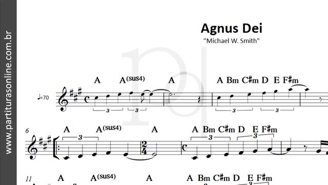 Vídeo de Agnus Dei