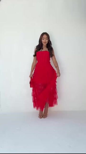 Video de Vestido longo tomara que caia