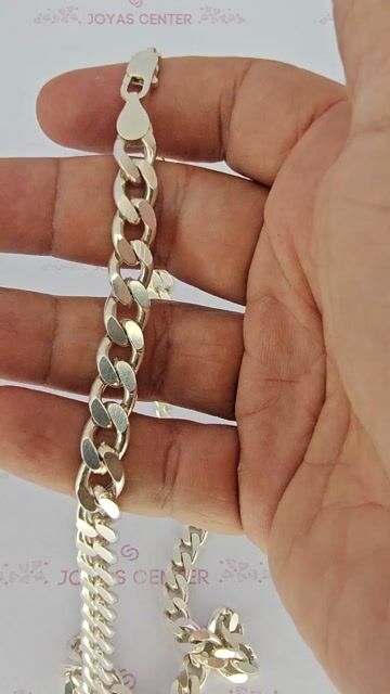 Video de Pulsera Plata 925 Figaro 3 Y 1 Maciza 14 Gramos 21 Cm C2161