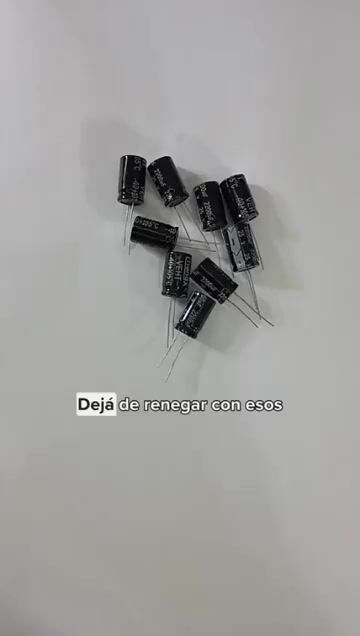 Video de Pack X10 Unidades Capacitor Electrolítico 2200uf 25v 13x21mm