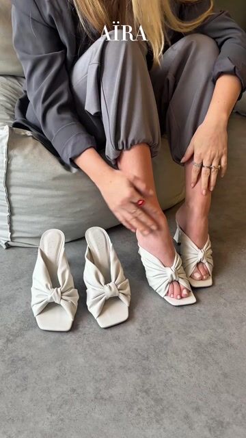 Vídeo de Tamanco Camila Off White