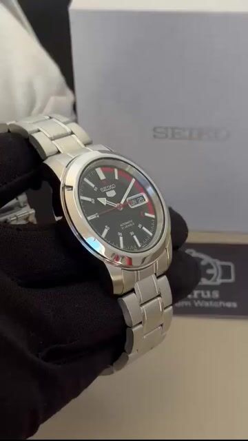 Video de Seiko 5 Speed Racer SNKK31K1 Automático 38mm - AÇO/MOSTRADOR PRETO